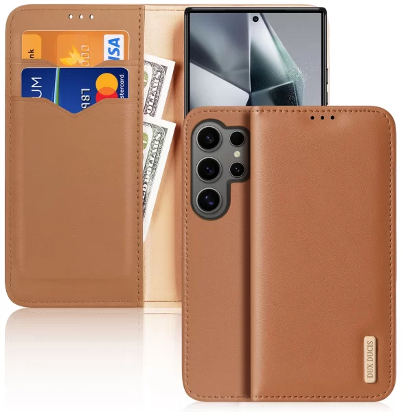 eng_pl_Dux-Ducis-Hivo-case-with-flap-and-RFID-blocker-for-Samsung-Galaxy-S24-Ultra-brown-158254_1